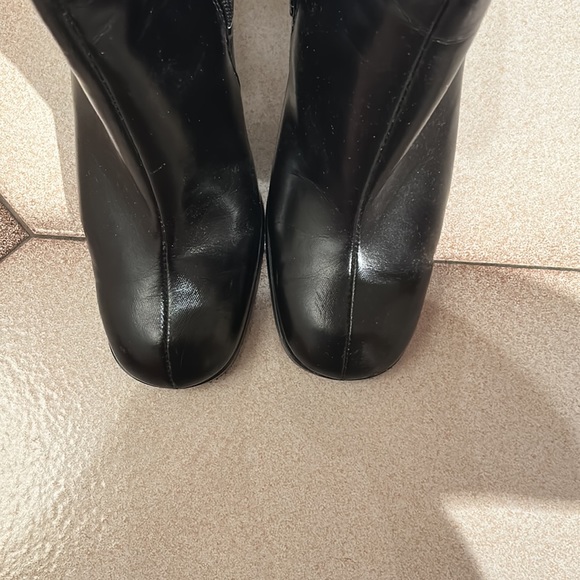 HEELED PALMROTH LEATHER BOOTS - Picture 5 of 6